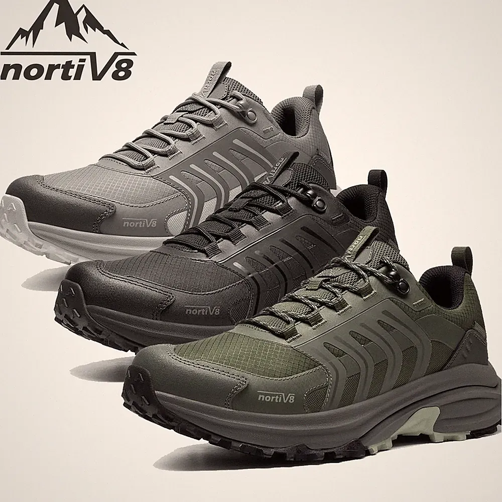 Men's Low Top Hiking Sneakers Waterproof Trekking Camping Work Shoes