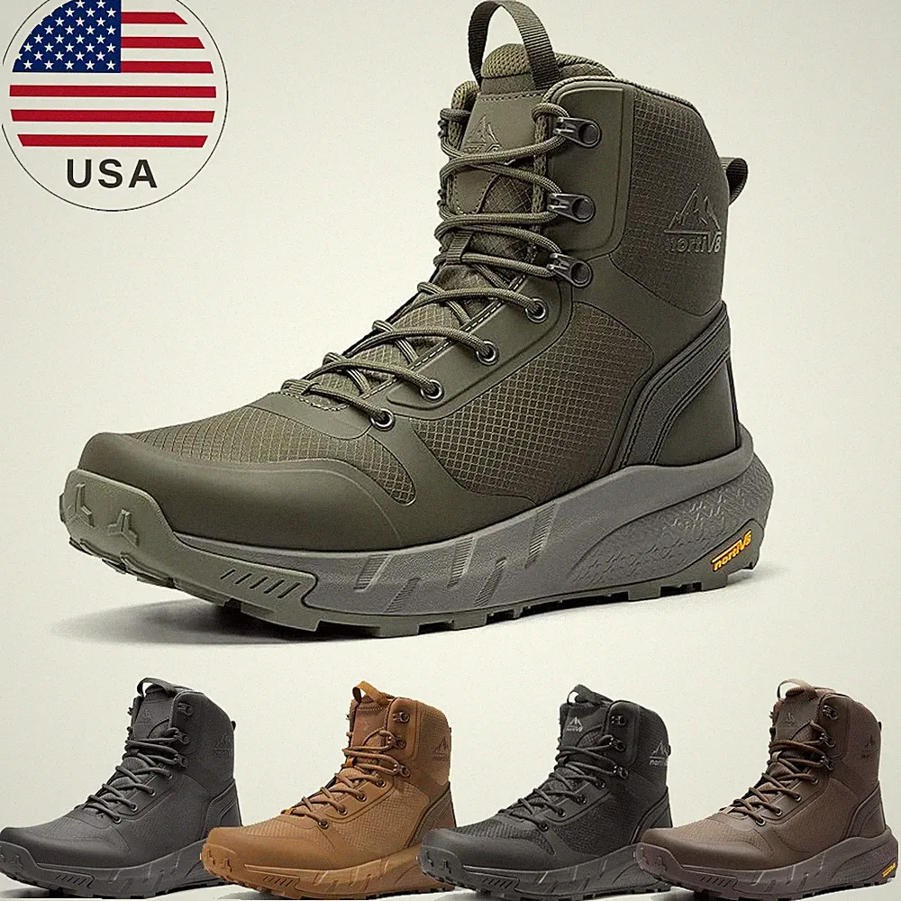 Men's Military Tactical Boot Lightweight Boots Work Motorcycle Combat Boots US