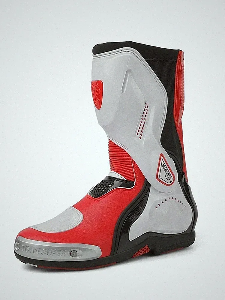 Men's Motorcycle Shoes Fall Prevention Motorboats Crashproof Road Cycling Boots