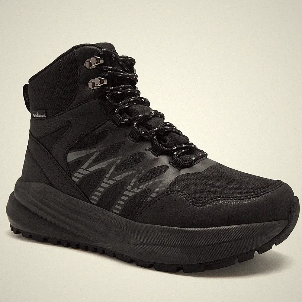 Men's Orthopedic Extra Wide Trail Boots: Plantar Fasciitis Arch Support Arthr...