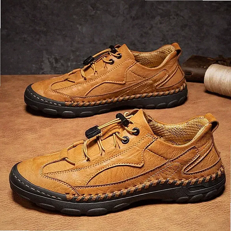 Men's Outdoor Hiking Shoes Shock Absorbing Soft Casual Camping Trekking Sneakers