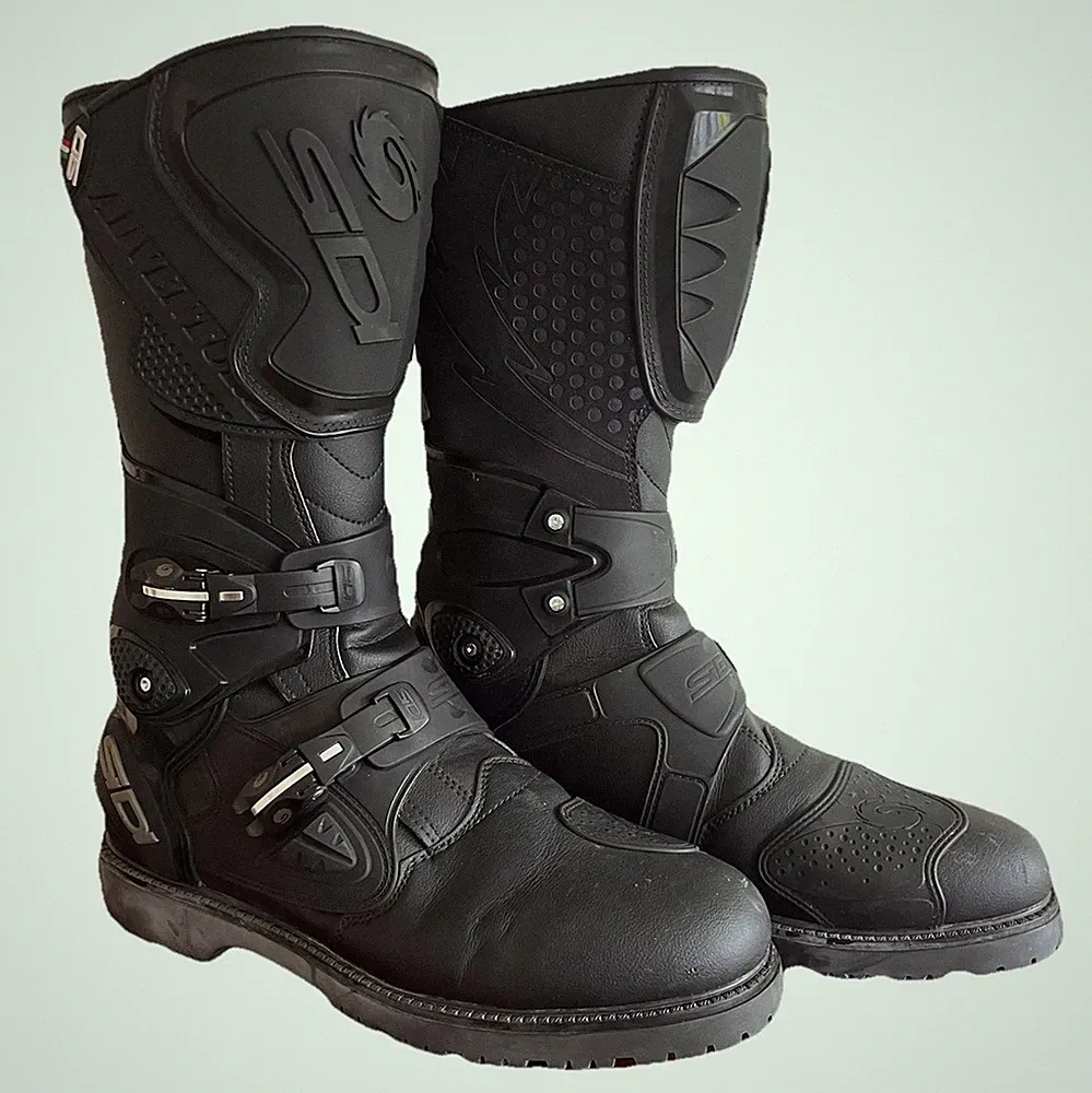 Men's SIDI Adventure 2 Motorcycle Boots - Gore-Tex Us Mens 14