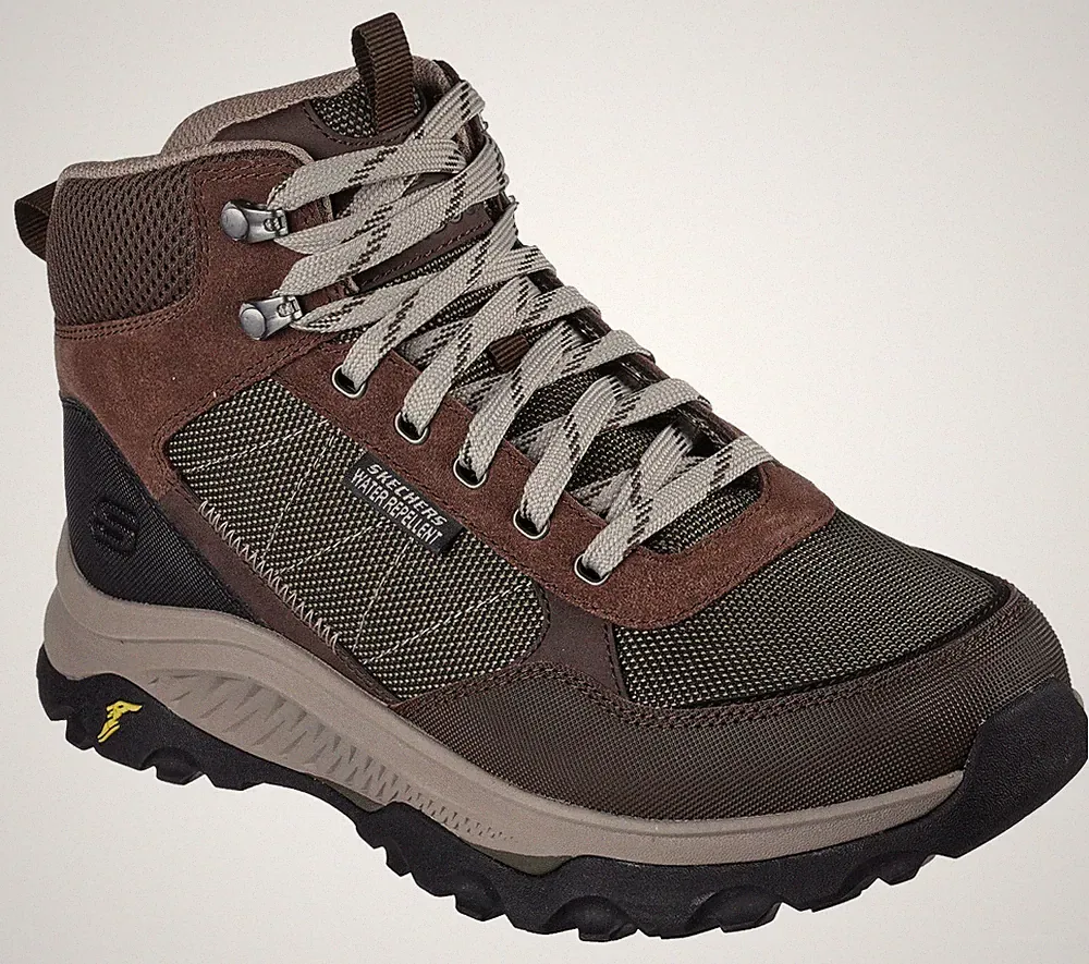 Men's Skechers Montello Algoma Hiking Shoes, 210544 /OLBR Multi Sizes Olive/Brwn