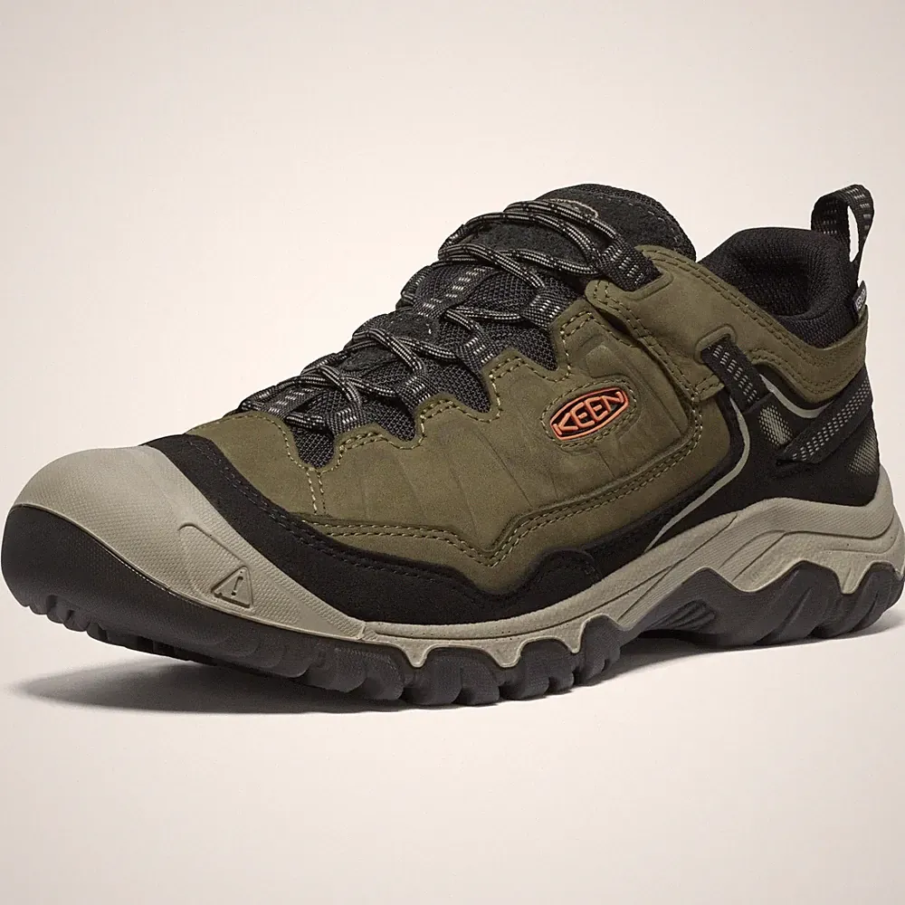 Men's Targhee 4 Low Height Durable Comfortable Waterproof Hiking Shoes, Dark...