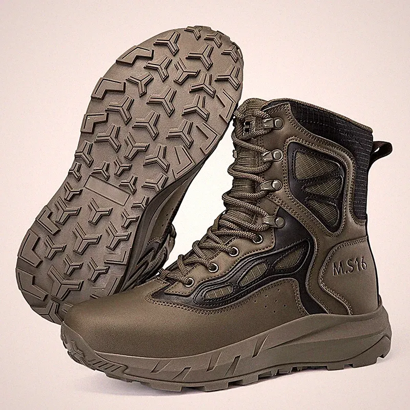 Men's Trail Running Shoes Outdoor Sports Gripping Hiking Desert Boots Waterproof