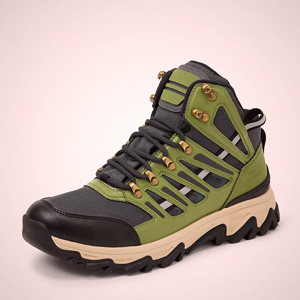 Men's Waterproof Hiking Boots, Memory Foam Insole, Lightweight Outdoor Footwear