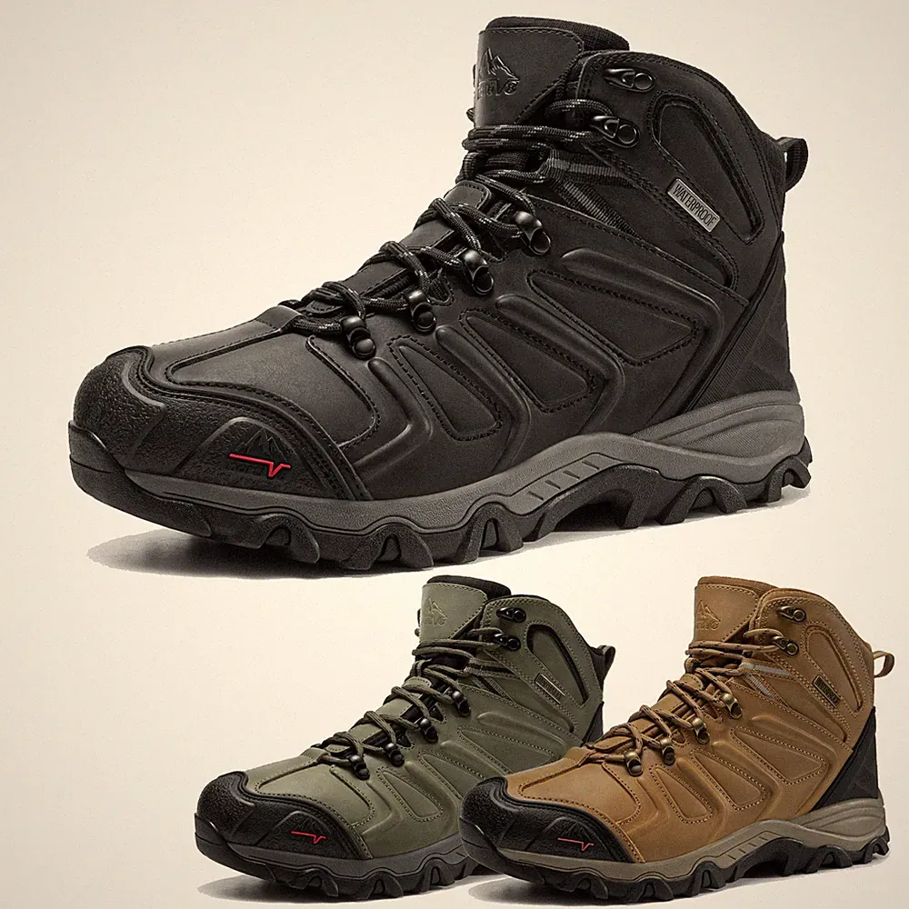 Men's Waterproof Hiking Boots Outdoor Lightweight Trekking Trail Shoes