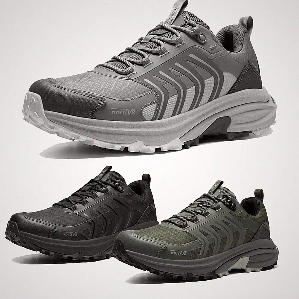 Men's Waterproof Hiking Shoes Cushioning Trail Outdoor Trekking Camping Shoes