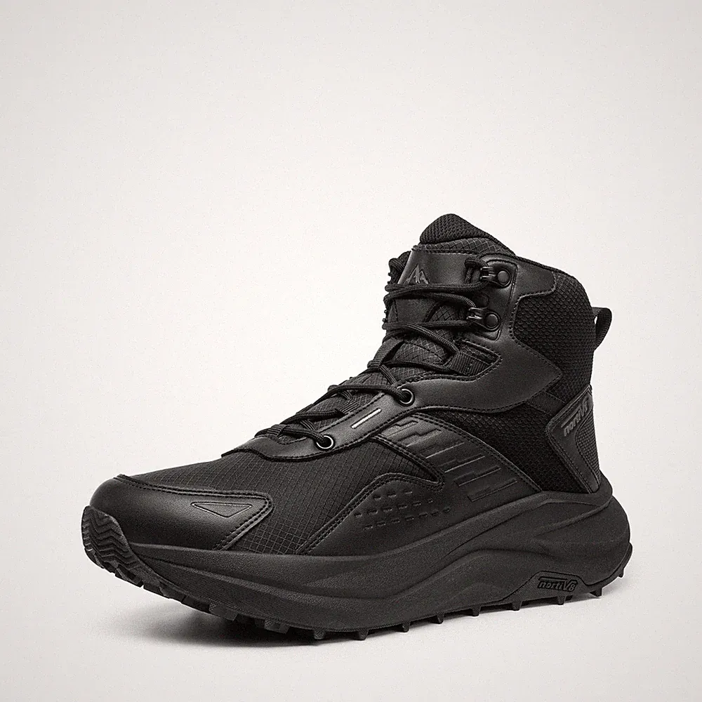 Men's Wide Toe Box Hiking Boots Low Drop Waterproof Outdoor Trekking Camping...