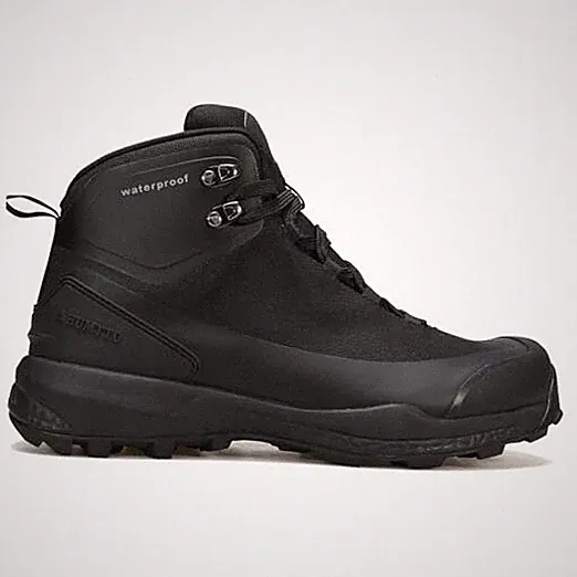 Men's Winter Hiking Snow Boots - Waterproof Warm & Non-Slip 10.5 Black