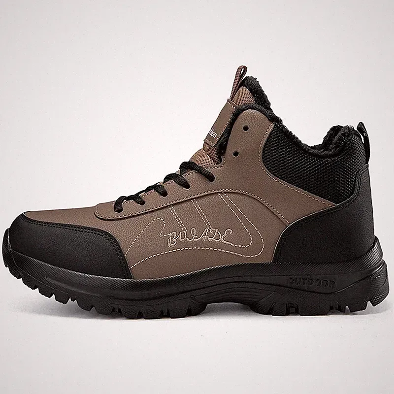 Men Winter Outdoor Sneakers Fashion Male Casual Footwear Hiking Snow Boots