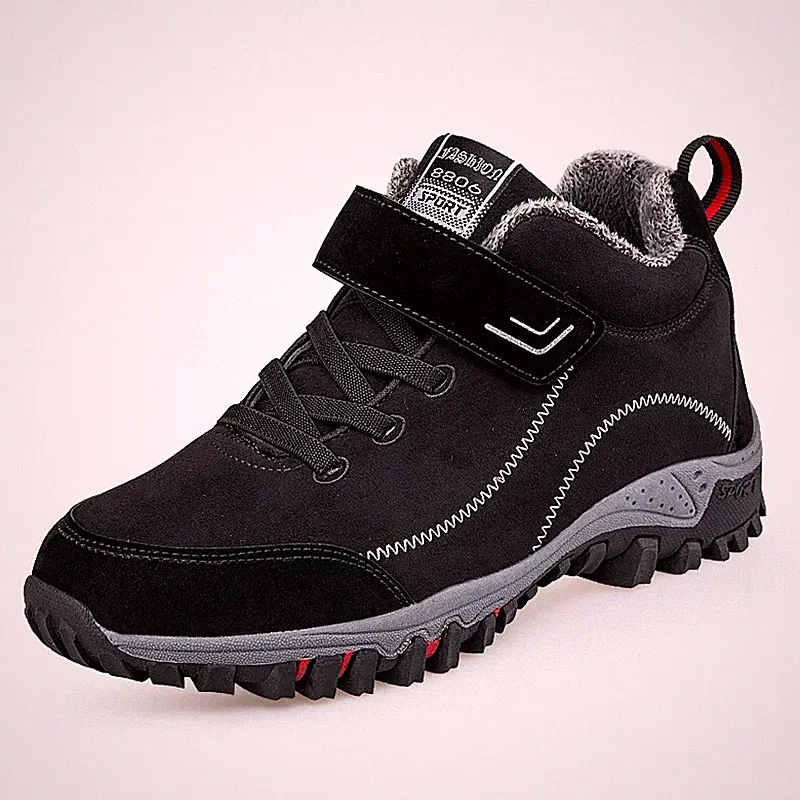 Men Winter Warm Snow Boots Women Non-slip Ankle Boots Waterproof Hiking Boot