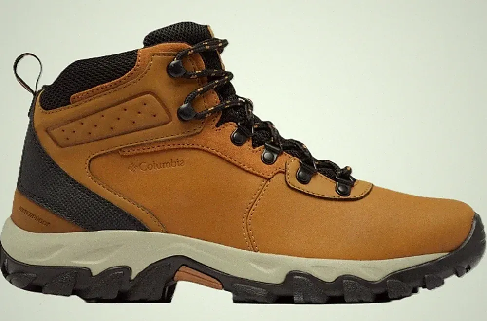 Mens Columbia Boots Newton Ridge Plus II Waterproof Hiking Sz 17 Brown New