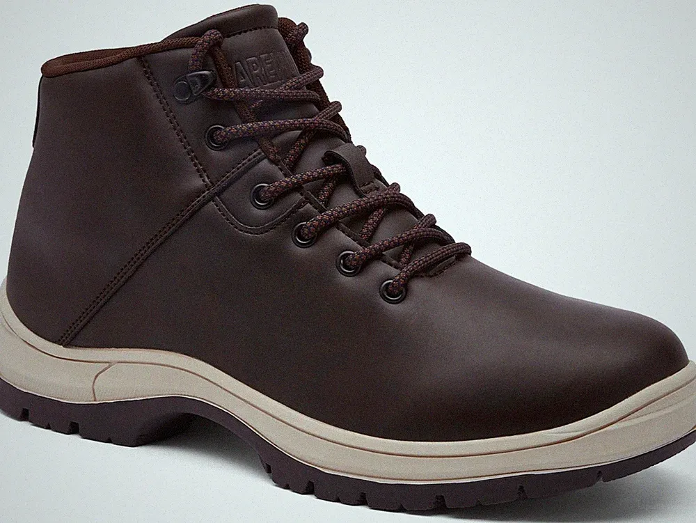 Mens Lightweight Hiking Boots Water Resistant Mid Ankle Work Casual Hiker Tre...