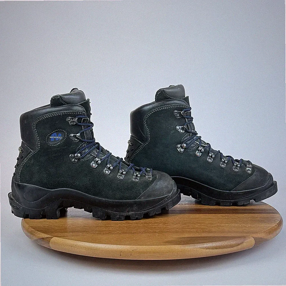 Mens Merrell Vintage WBS 51361 Suede Mountaineering Hiking Boots Size 8 D