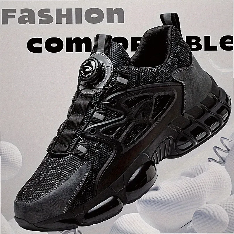 Mens Sneakers Work Shoes Safety Bulletproof Boots Shoes Steel Toe Lightweight US