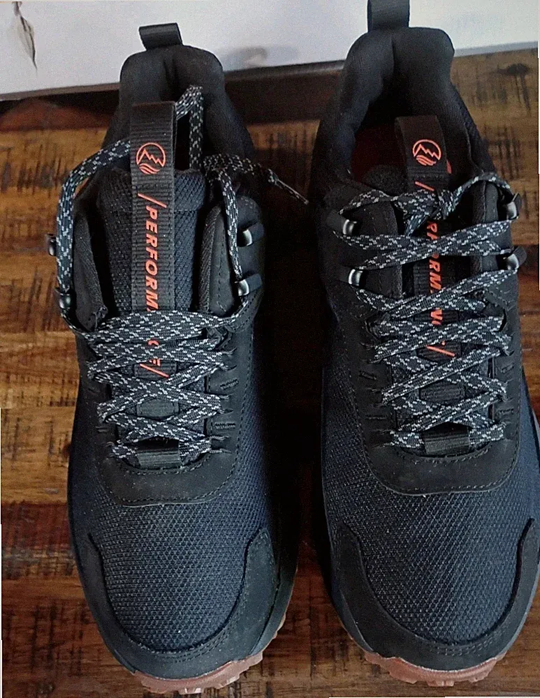 Mens Timberland Motion Access waterproof Trail Hike Shoe Sneaker Black Sz 11.5