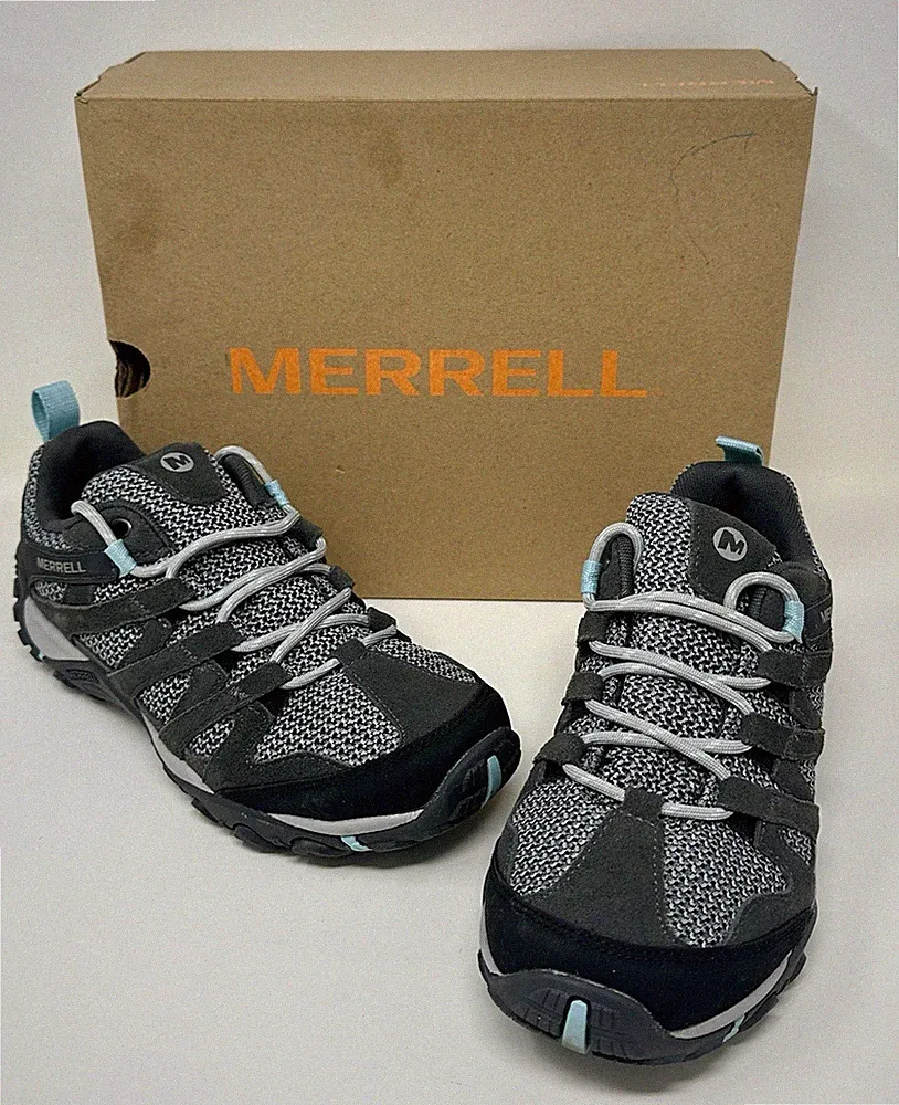 Merrell Alverstone Womens Waterproof Hiking Shoes Storm Grey Size 7 M J034612