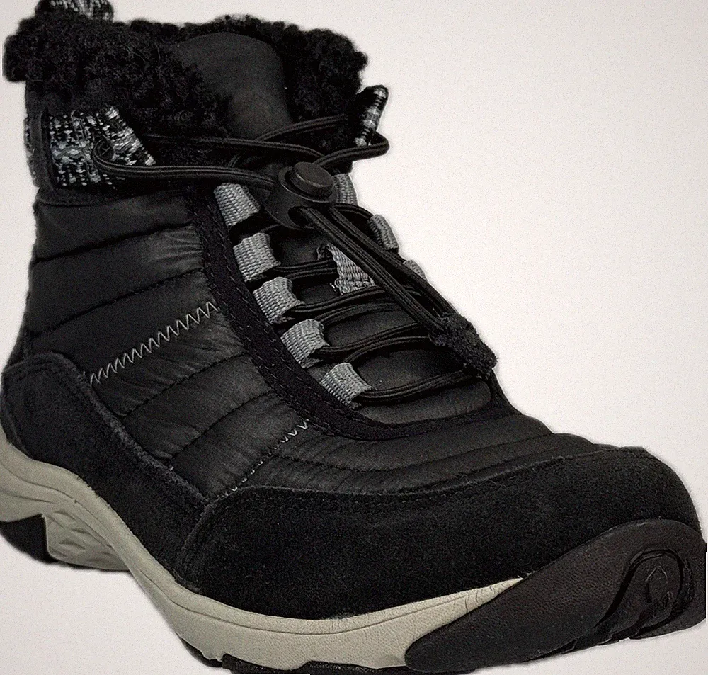 MERRELL APPROACH SPORT MID WOMEN'S BLACK WATERPROOF BOOTS,J003606