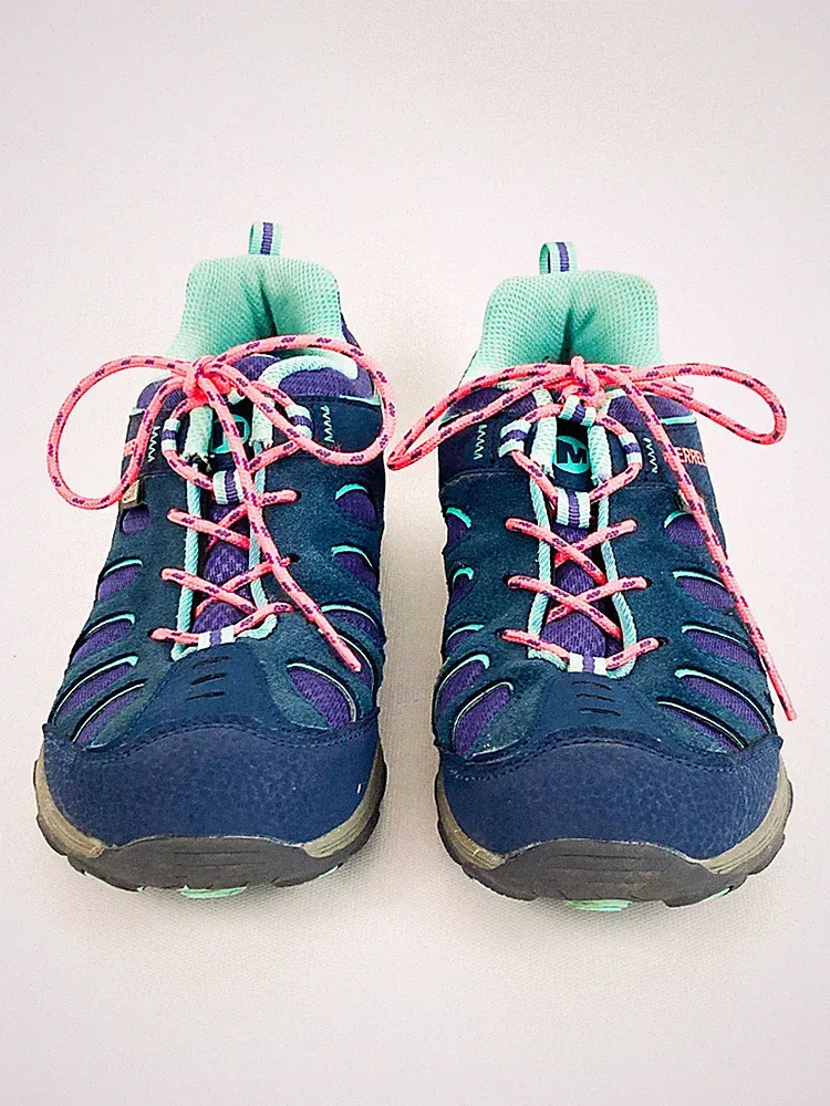 Merrell Chameleon WTRPF MY57094 Select Dry Hiking Shoes Laces Girl's Size: 4.5M