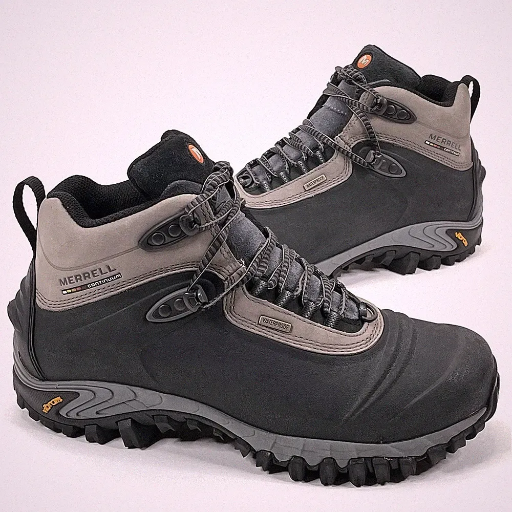 Merrell Continuum Thermo 6 Waterproof Insulated Winter Hiking Boots Mens 9 MINT
