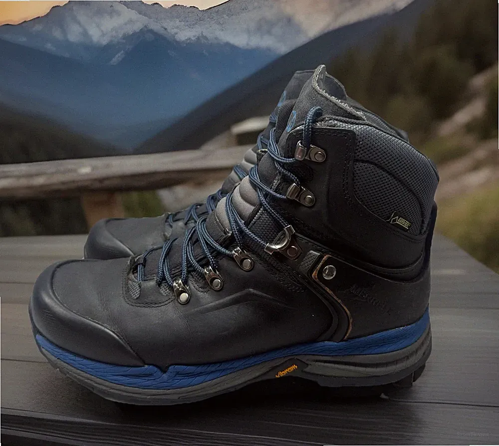 Merrell Crestbound GTX Waterproof Backpacking Hiking Boots Vibram Men Size 11