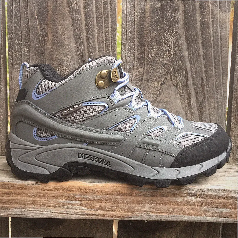 Merrell Girls Hiking Boot Trail Moab II Mid Waterproof Shoe