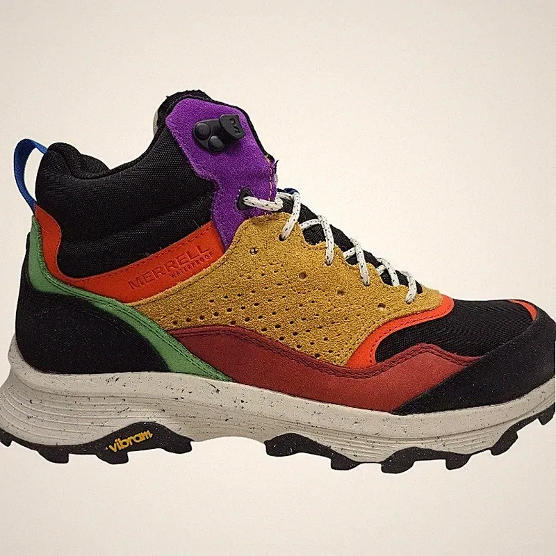 Merrell J500355 Speed Solo Mid WP Hiking Boots Multi Waterproof Men Size 10 NWB