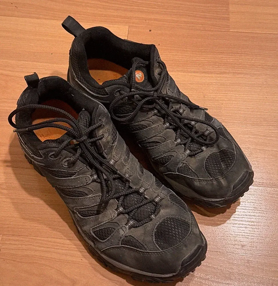 Merrell Mens Moab 3 Shoes Hiking Outdoors Low Black Night Size 13