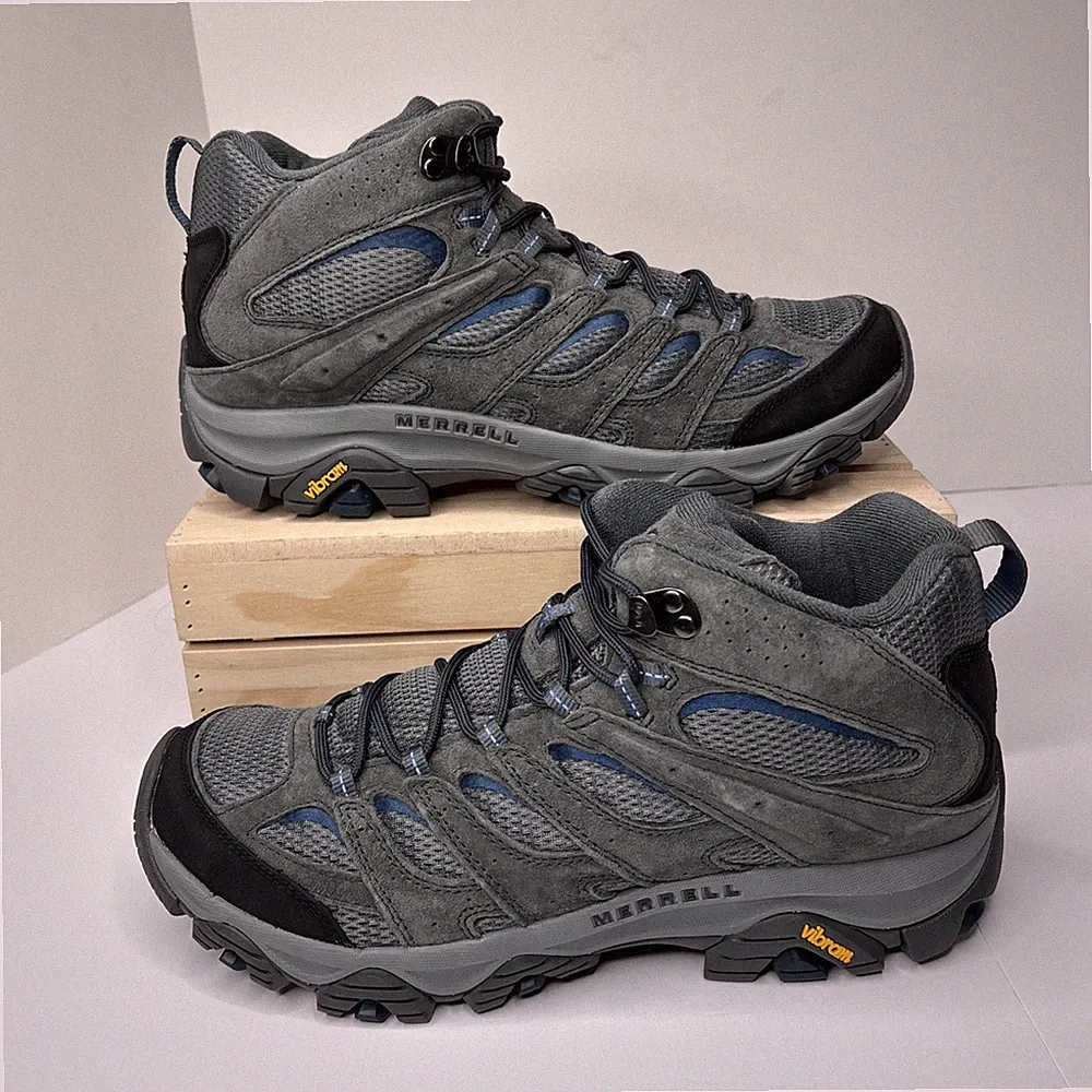 Merrell Moab 3 Mid J035865 Men’s Granite Ankle Support TC5+ Hiking Boots New