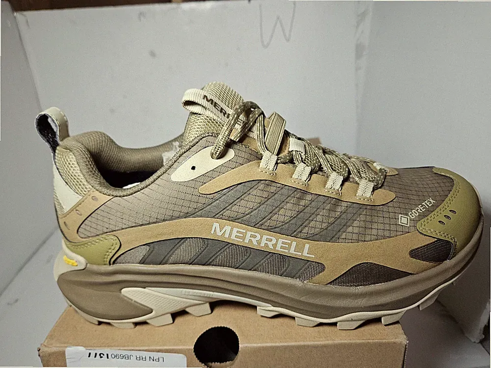 Merrell Moab Speed 2 Gore-Tex Men’s Hiking Shoes J037517 Coyote Mens 9