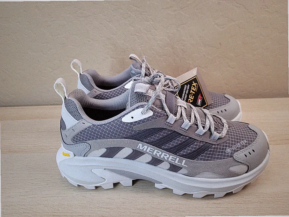 Merrell "MOAB SPEED 2 GORE-TEX" Women's Sz 8 Boots Hiking Trail Shoes Sneakers