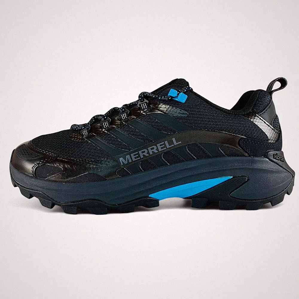 Merrell Moab Speed 2 x Jeep Black Blue Men's Trail Running Hiking Shoes J5007247