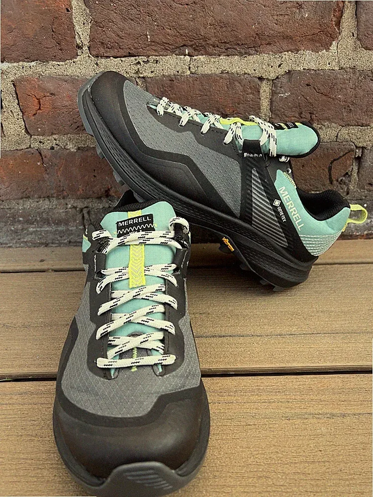 Merrell MQM 3 Goretex Hiking Trail Running Shoes Boots Teal Women Size 6.5 New