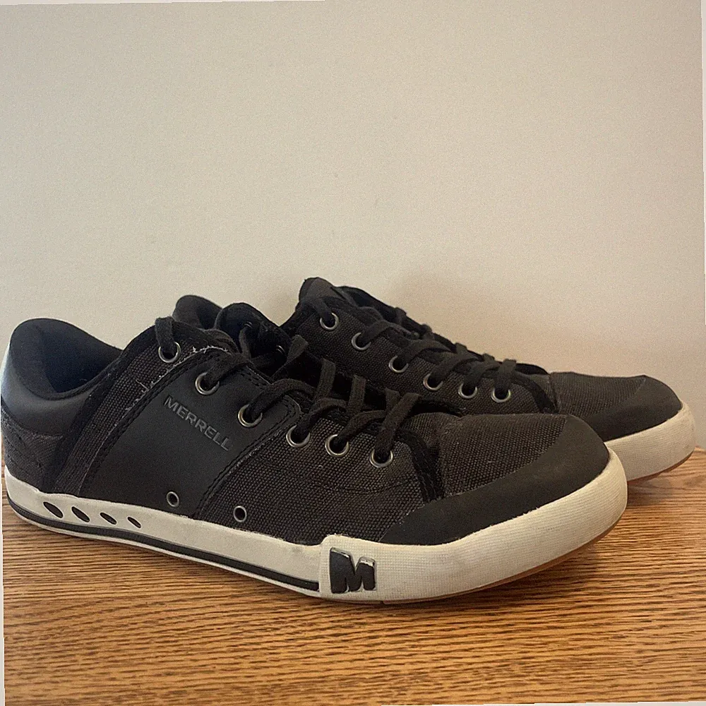 Merrell Rant J49633Black Casual Comfort Sneaker Men’s 10.5 Canvas Leather Hike
