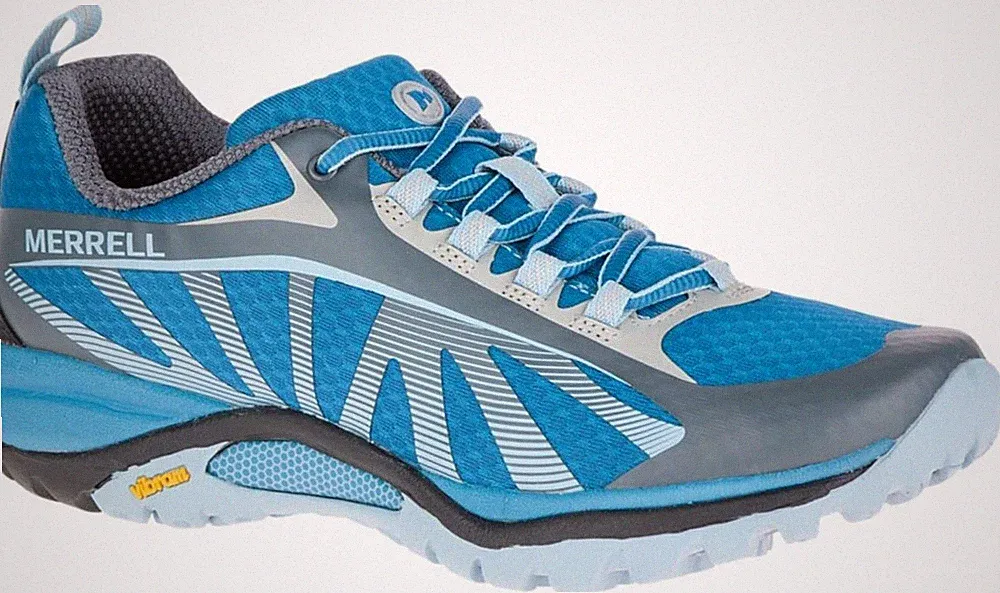 Merrell Siren Edge Trail Hiking Shoes Womens 6 Faience/Forget-Me-Not Athletic