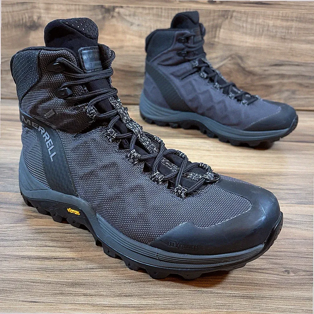 Merrell Thermo Rogue Mens 8.5 |Black| 6" GTX Waterproof Hiking Backpacking Boots