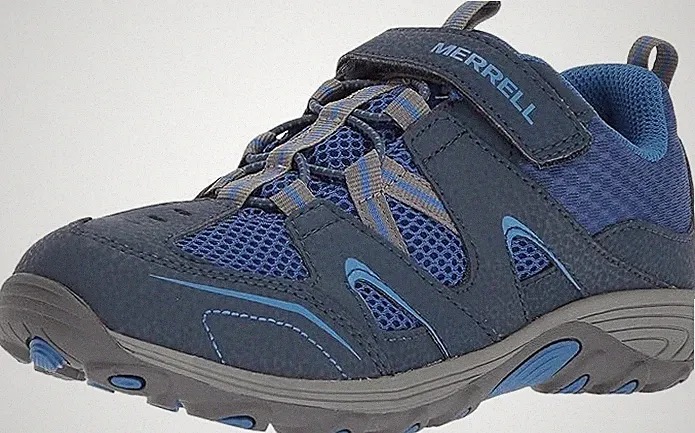 Merrell Trail Chaser Unisex Big Kid Size 5.5 M Youth Hiking Sneaker Navy/Blue