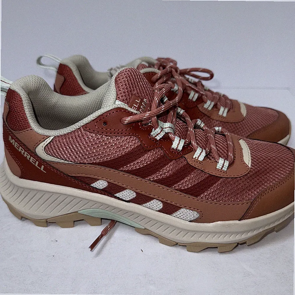 Merrell Women's Speed Strike 2 Hiking Shoes Size 10 Red Brown Athletic Shoes