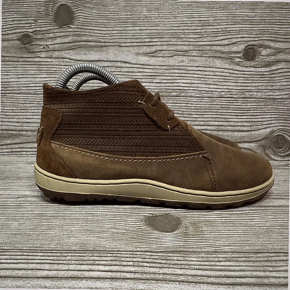 Merrell Womens Brown Leather Chukka Lace Up Casual Hiking Boots J42508 Size 6