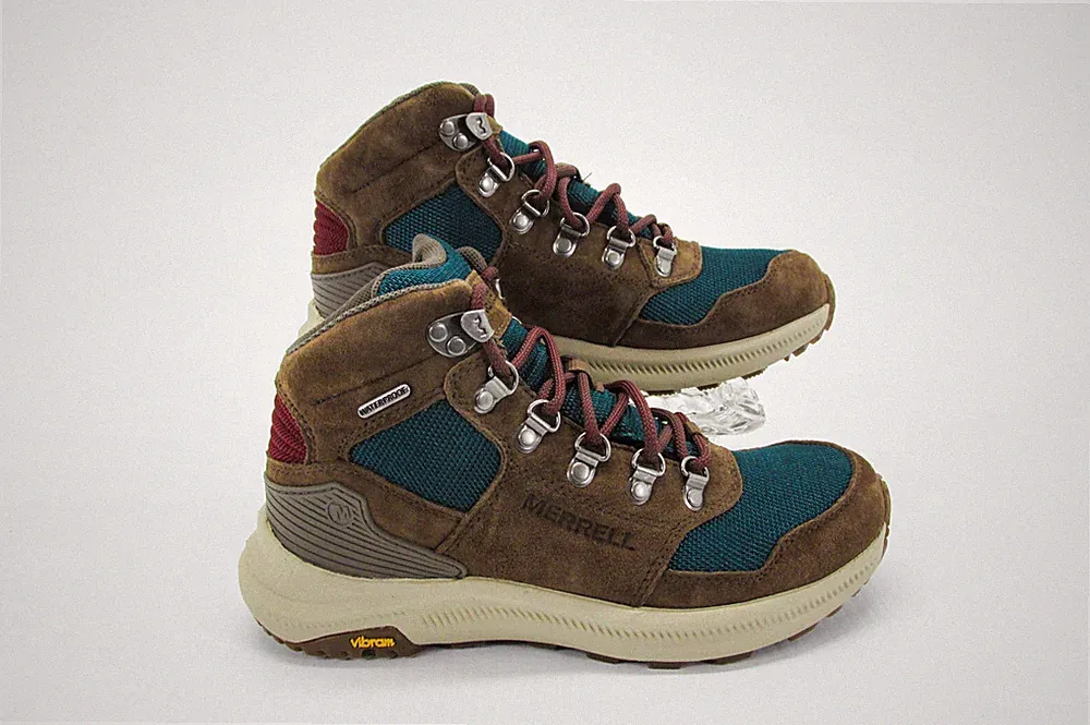 Merrell Womens Ontario 85 Mesh Mid WP Boots Size 6.5 Trail Hiking Shoes NWOB vq