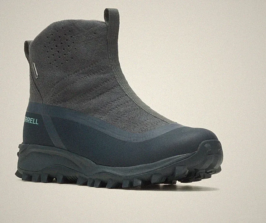 Merrell Womens Thermo Snowdrift Zip Mid Shell Hiking Boots Vegan Sz 8.5 M