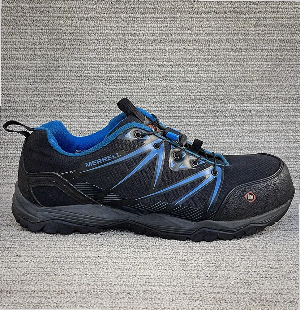 MERRELL Work Shoes Composite Toe & Plate Hiking Style Men’s Size 11 US