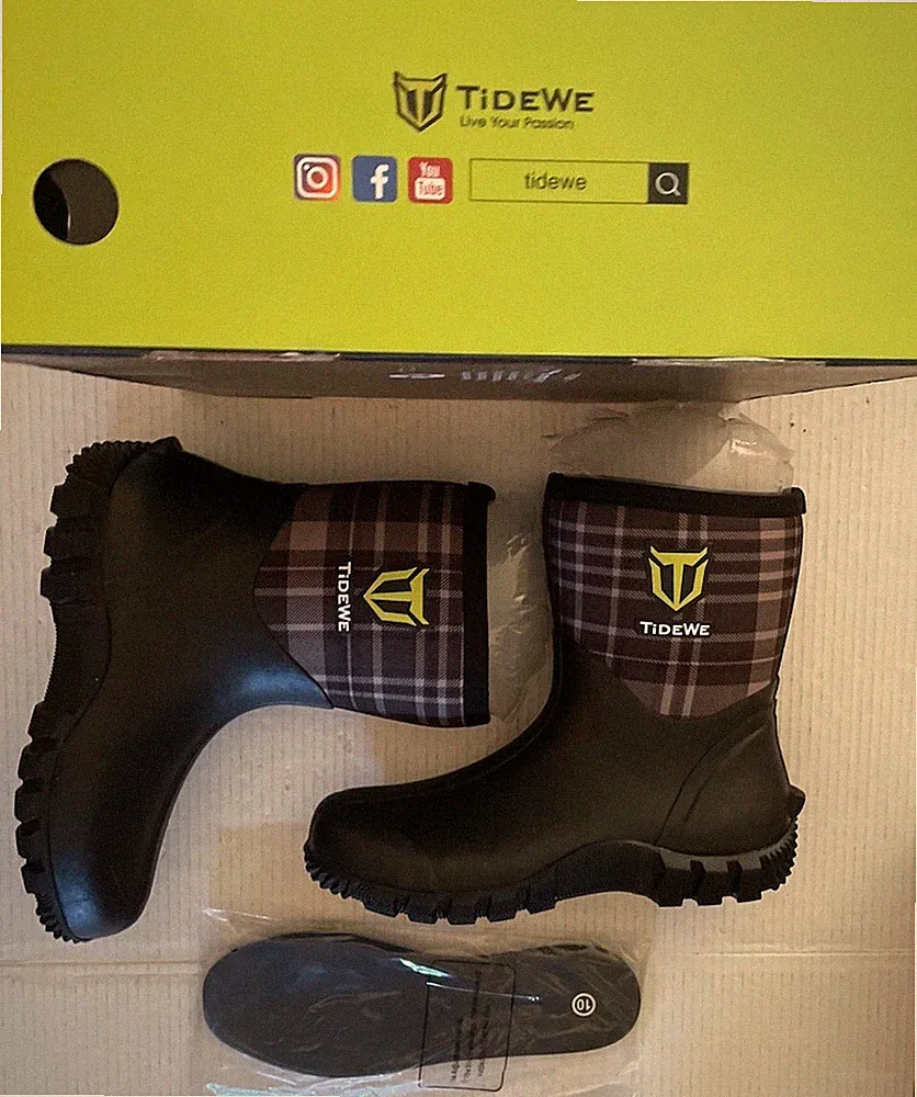 Mid Calf Rain Boots