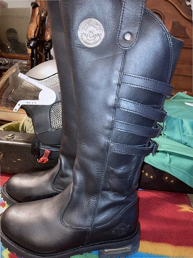 Milwaukee Leather Riding, Hiking, Looking Good Boots 15" Height Women's Size 8