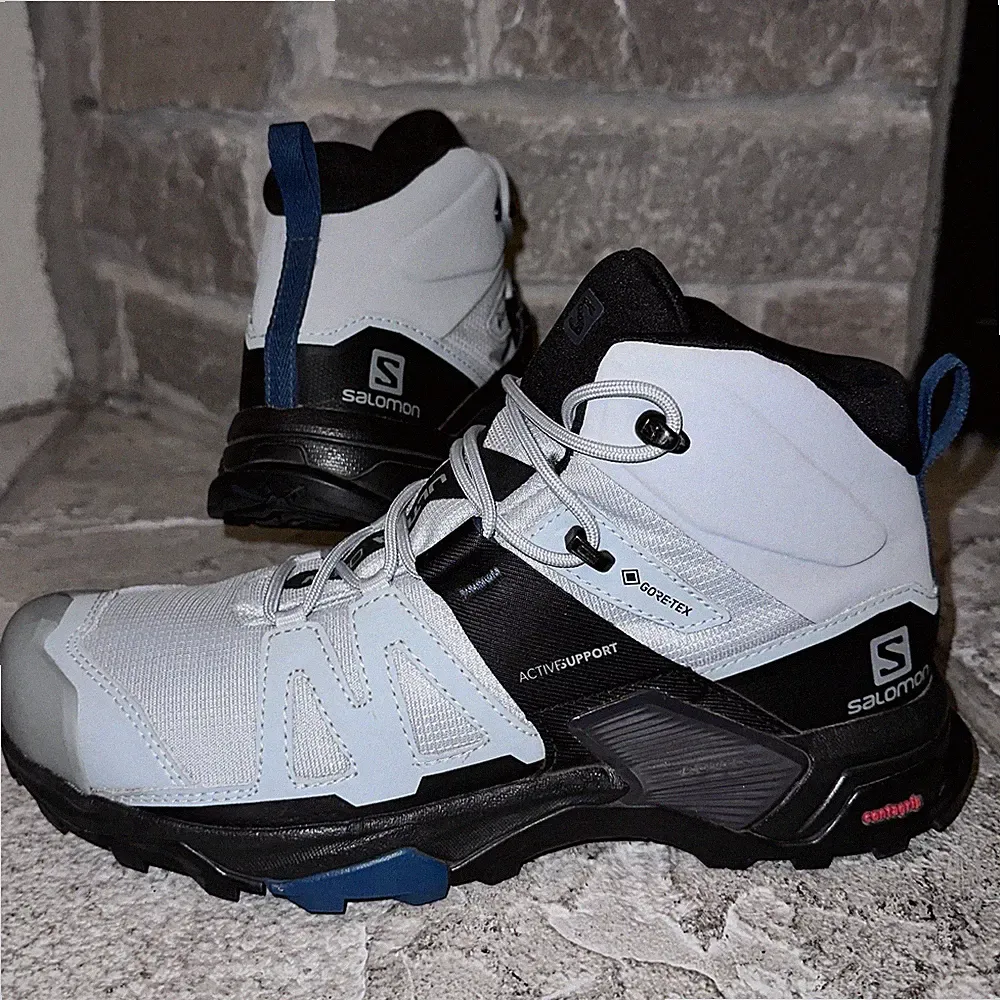Mint Salomon X Ultra 4 Mid Gore-Tex GTX Frost Waterproof Boots Shoes 9.5 Women