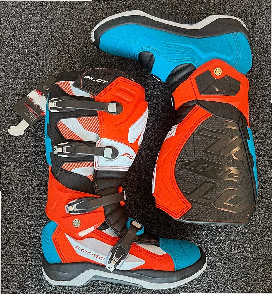 motocross boots | Forma Pilot orange ktm motorcycle mx offroad tech dirt 9/43