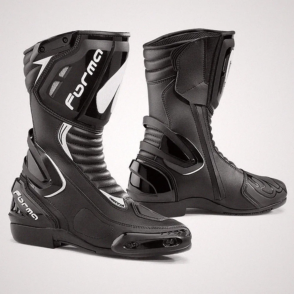 motorcycle boots | Forma FRECCIA sports black track riding street tech