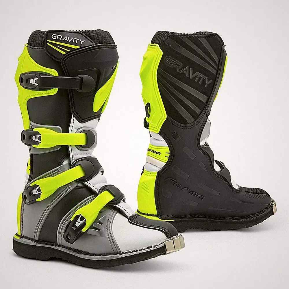 motorcycle boots | Forma GRAVITY (UNBOXED) youth motocross kids mx riding tech