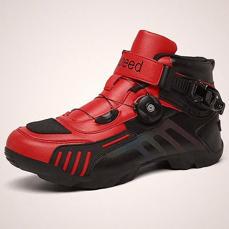 Motorcycle Boots Men's Anti-fall Boots Anti-skid Boots Off-road Cycling Shoes